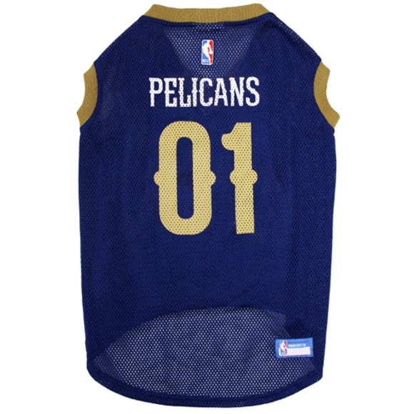 New Orleans Pelicans #01 NBA Dog Mesh Jersey - Picture 1 of 3